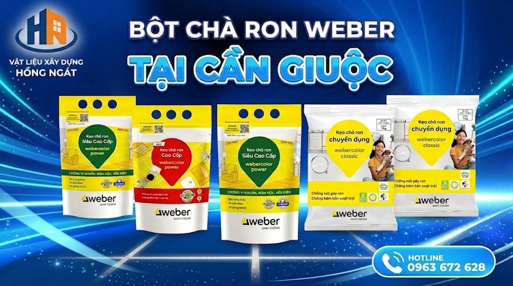 bột chà ron weber tại cần giuộc - poster