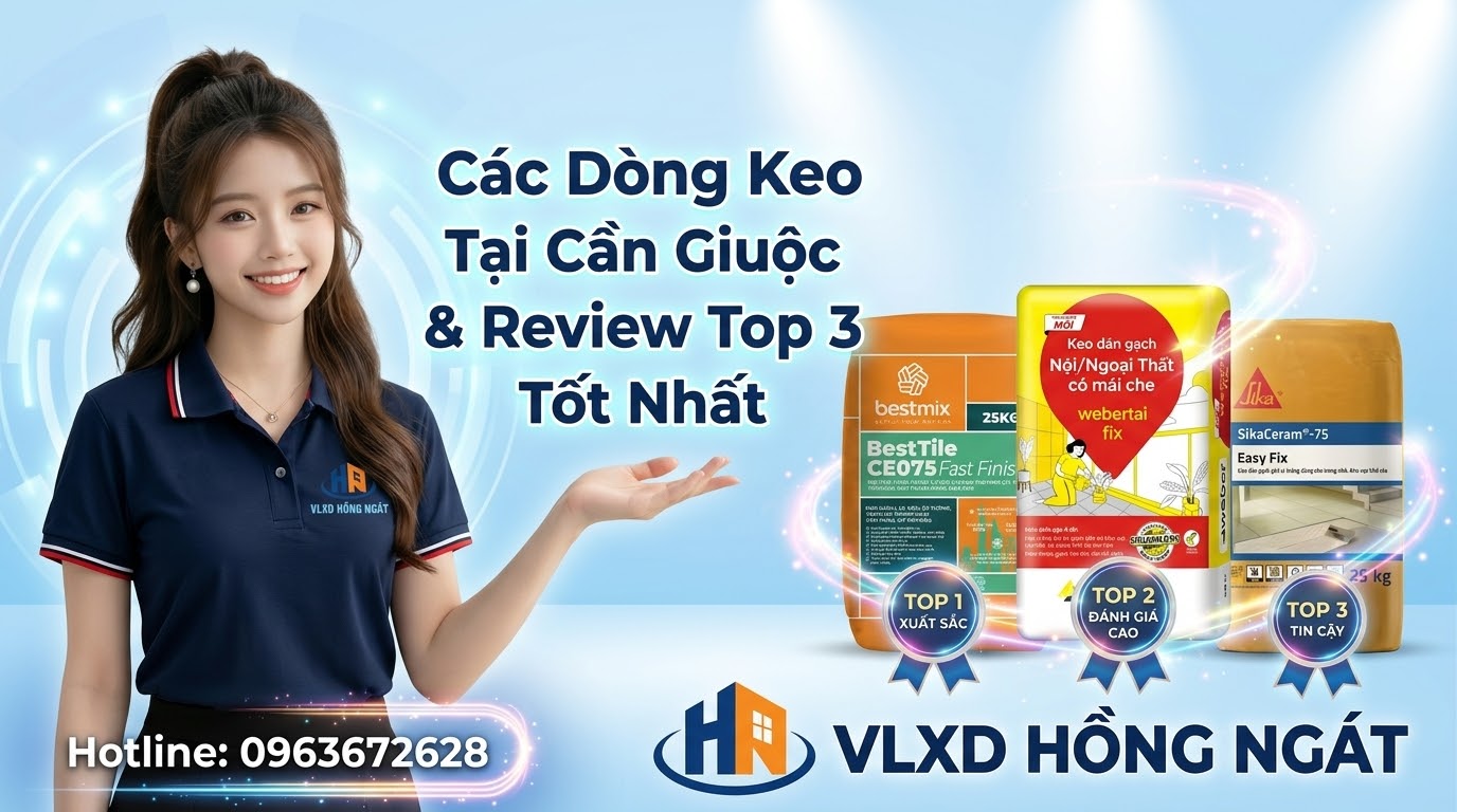 Các Dòng Keo Dán Gạch Tại Cần Giuộc