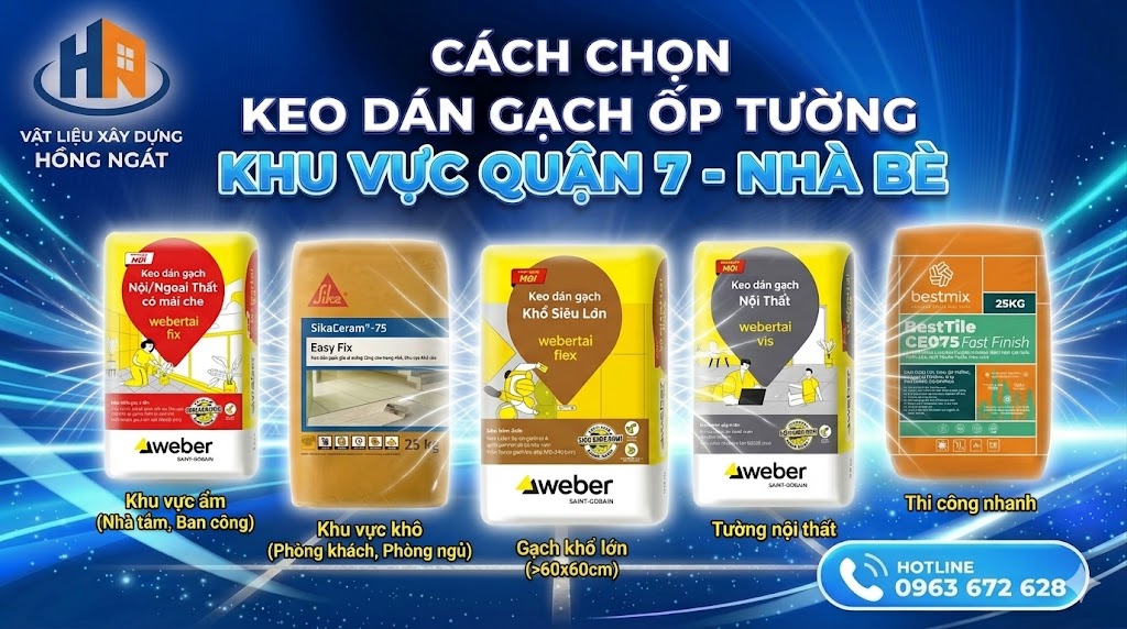 Cách Chọn Keo Dán Gạch Ốp Tường