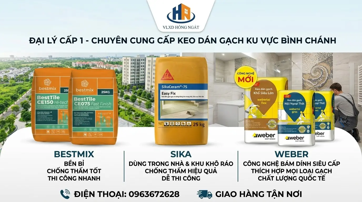 đại lý keo dán gạch