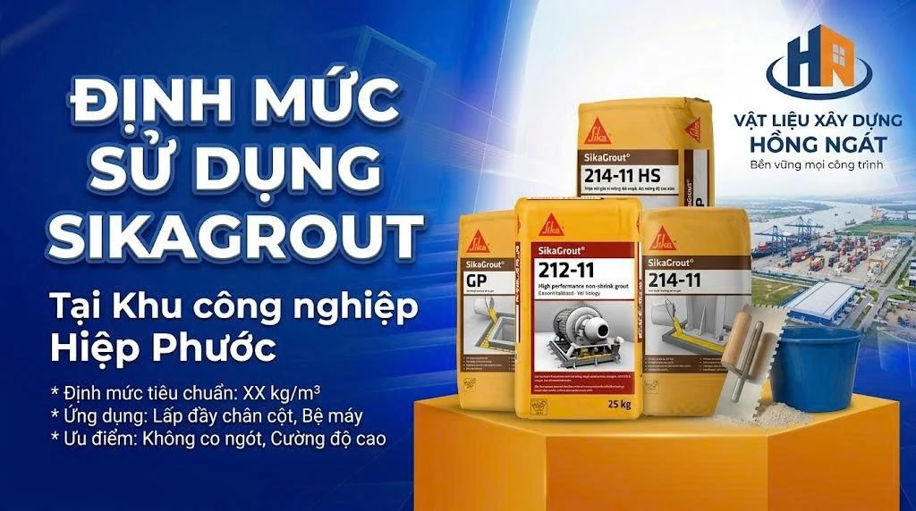 Định Mức SikaGrout