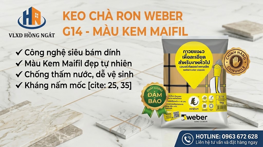 Keo Chà Ron Weber G14 Kem Mafil