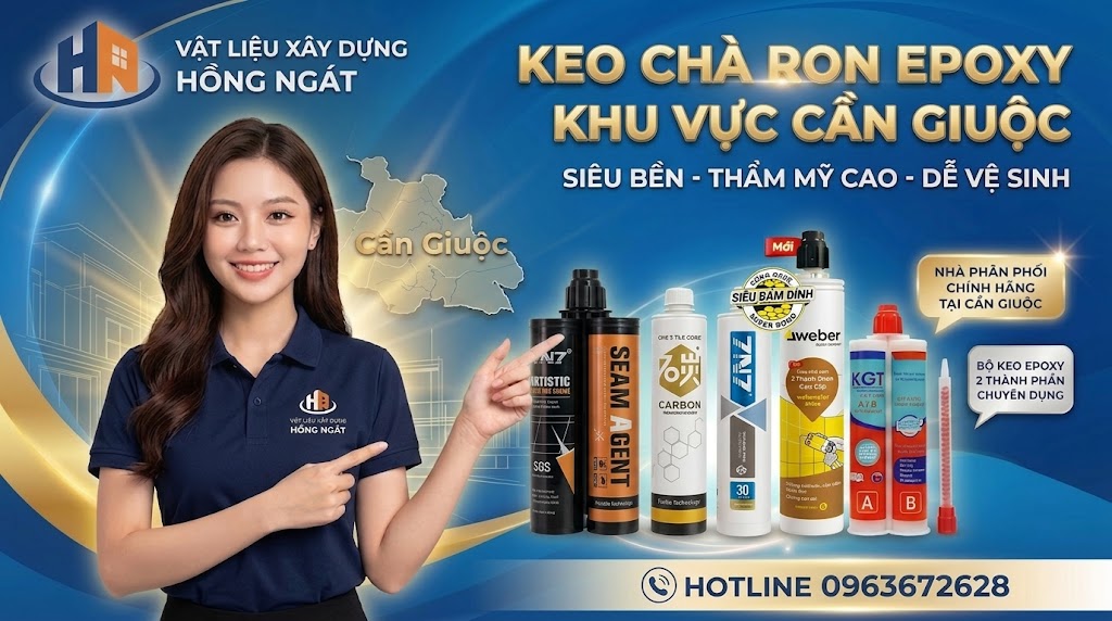Keo Chà Ron Epoxy Khu Vực Cần Giuộc