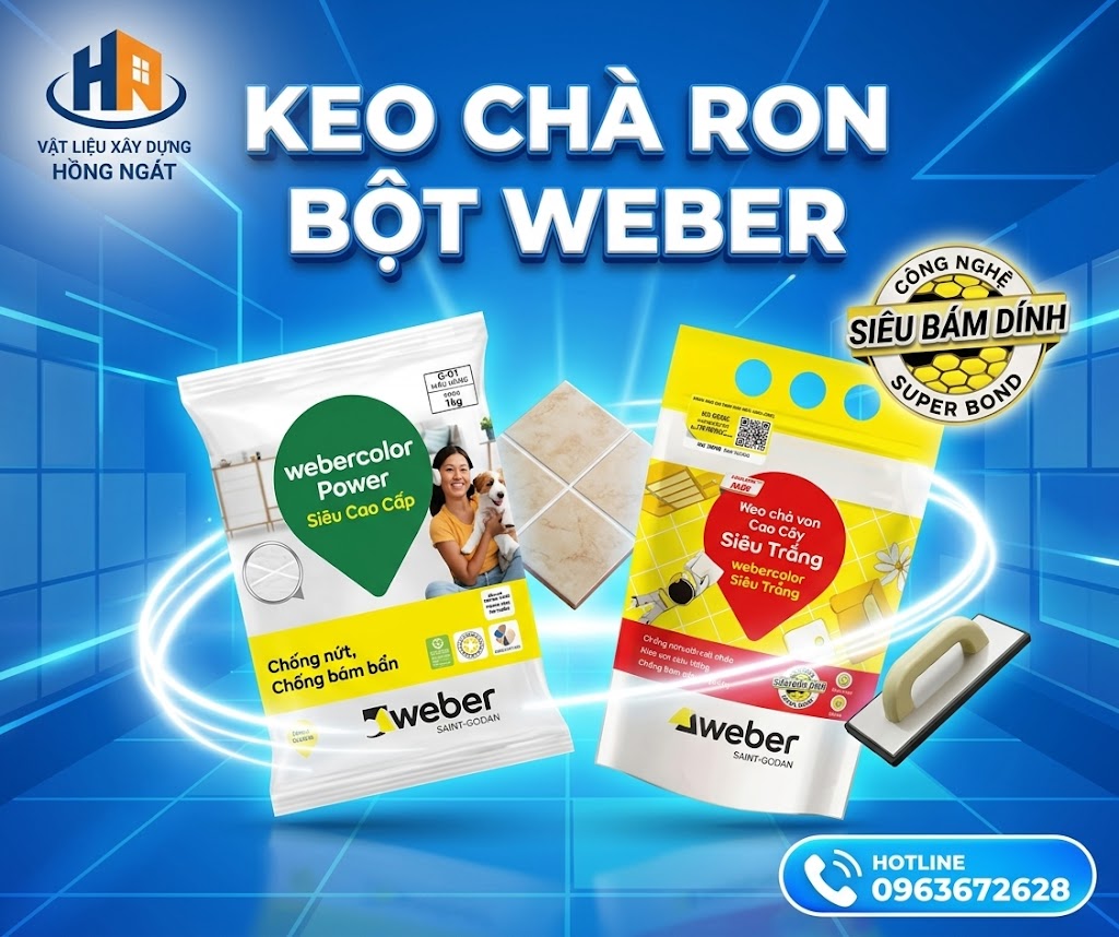 Keo Chà Ron Bột Weber là gì - quảng cáo