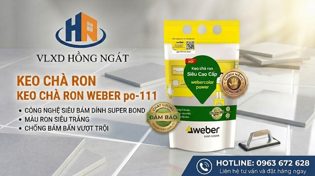 Keo Chà Ron Weber Po-111 Ngoài Trời