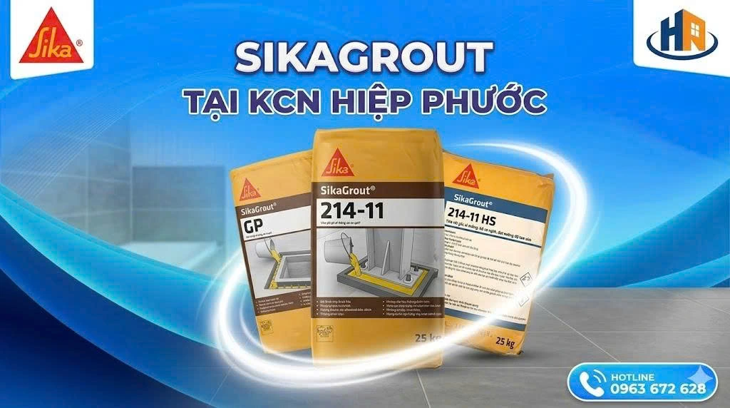 Vữa Rót SikaGrout