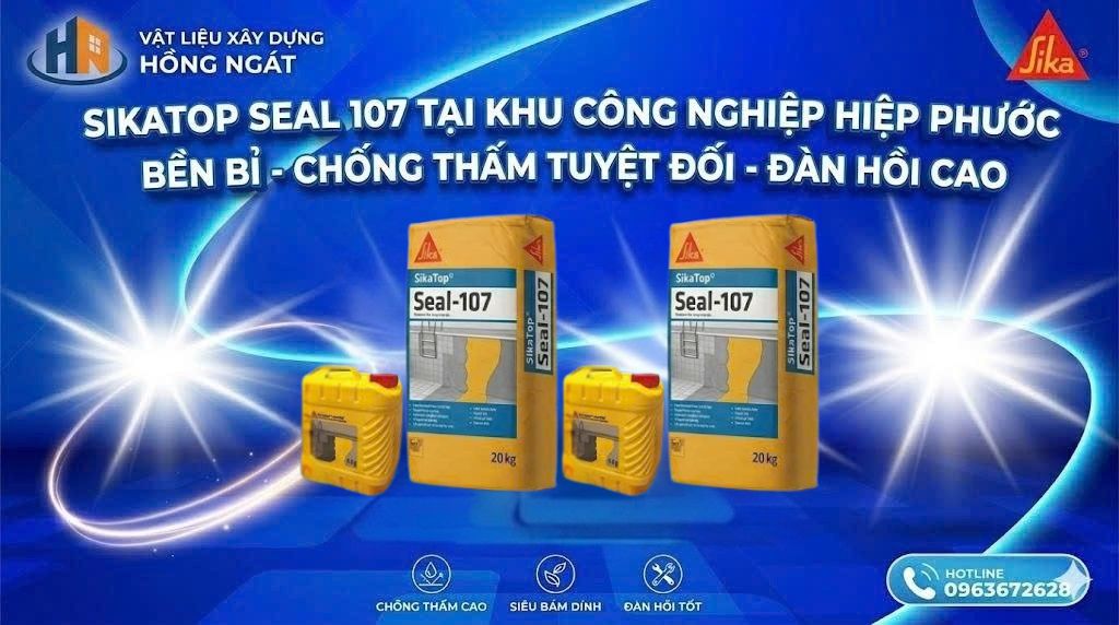 SikaTop Seal 107 Tại KCN Hiệp Phước