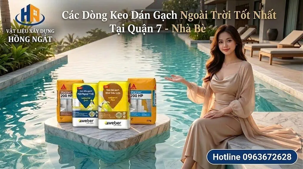 Các Dòng Keo Dán Gạch Ngoài Trời