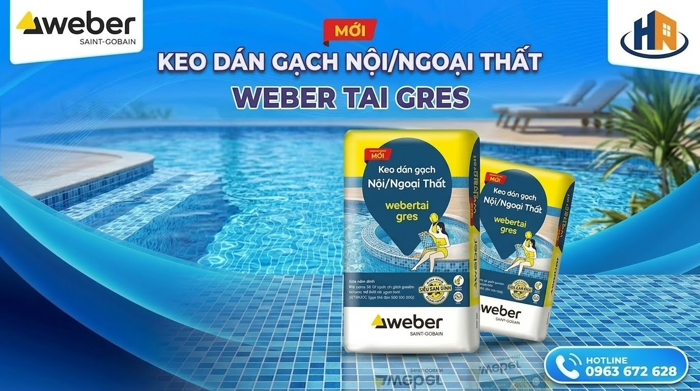 cách chọn keo dán gạch hồ bơi