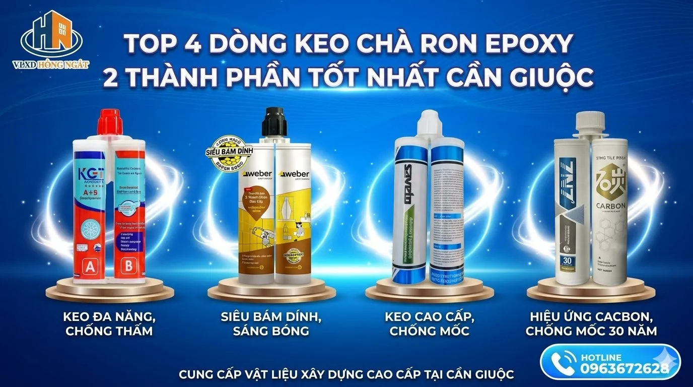 Keo Chà Ron Epoxy 2 Thành Phần