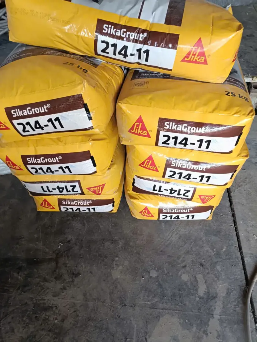 định mức sikagrout - sikagrout 214-11