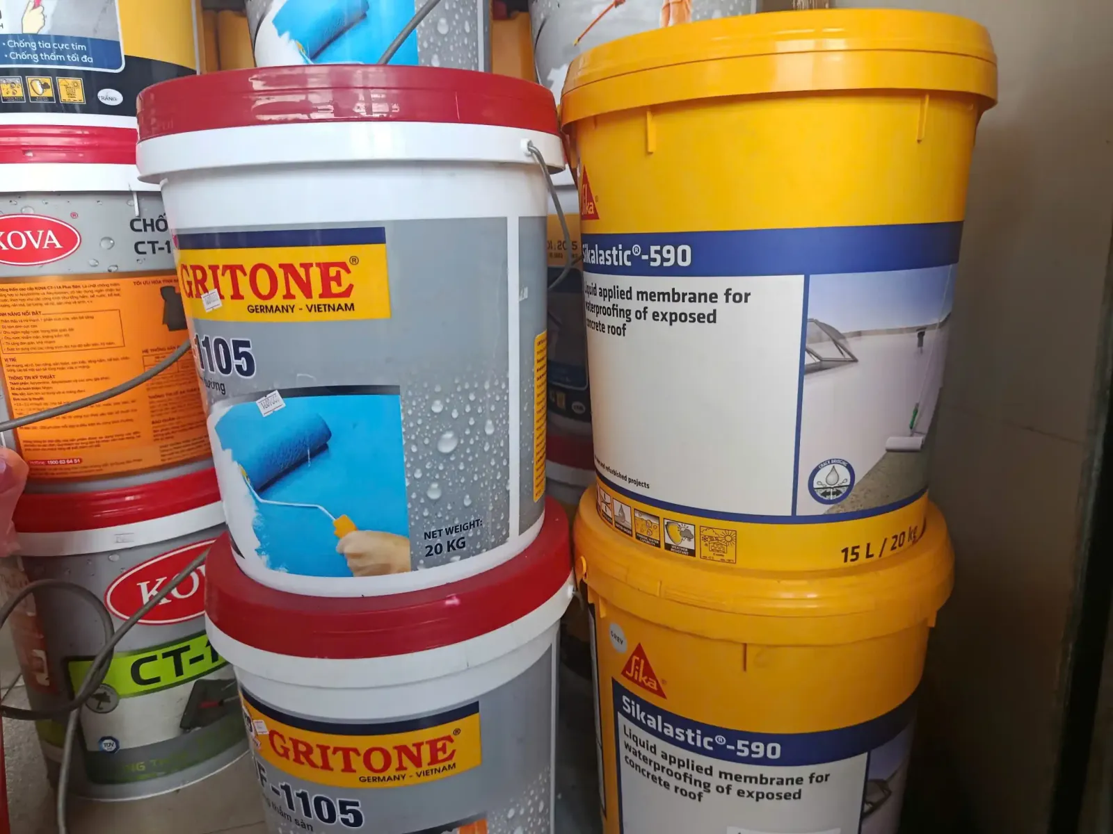 SikaLastic 590 Tại VLXD Hồng Ngát