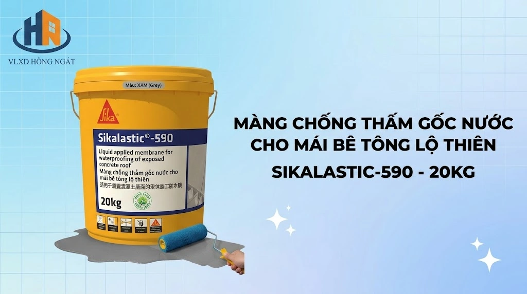 Chống Thấm Lộ Thiên SikaLastic 590