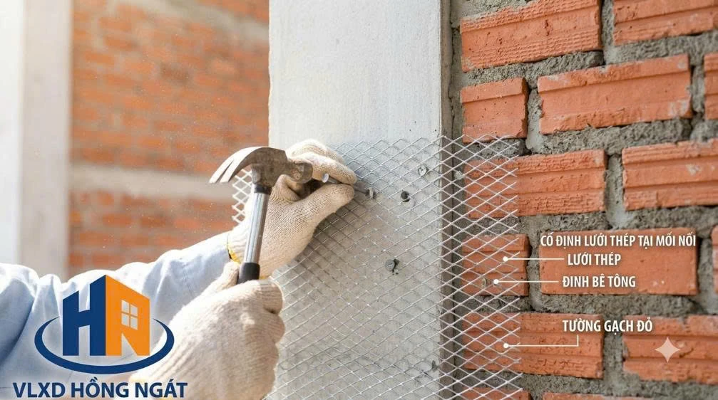 Thi Công Đóng Lưới Tô Tường
