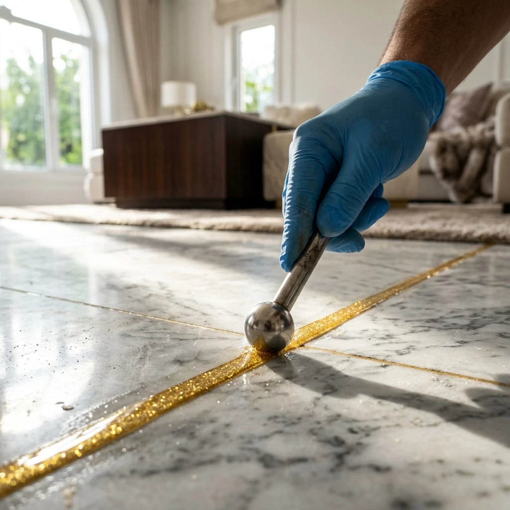 hướng dẫn thi công keo chà ron epoxy - miết ron gạch