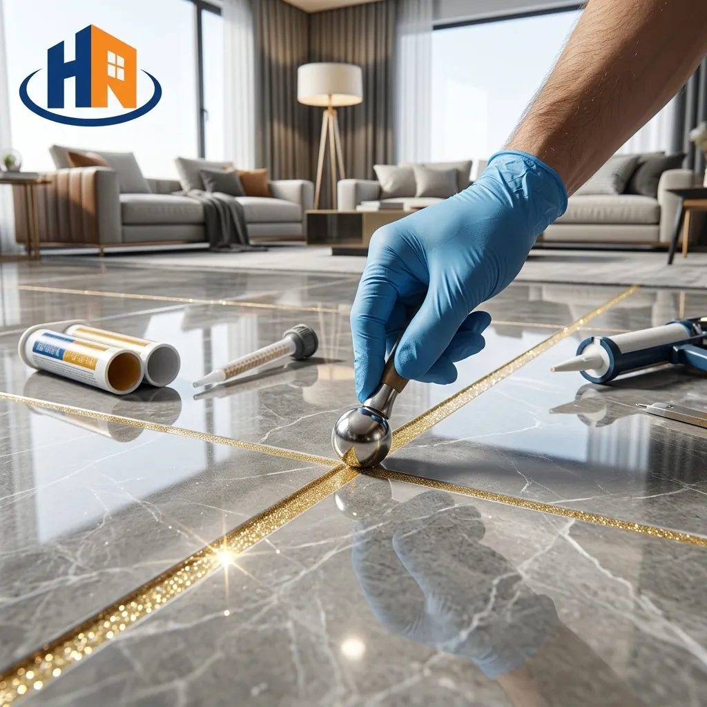 Thi Công Keo Chà Ron Epoxy 2 Thành Phần Chuyên Nghiệp