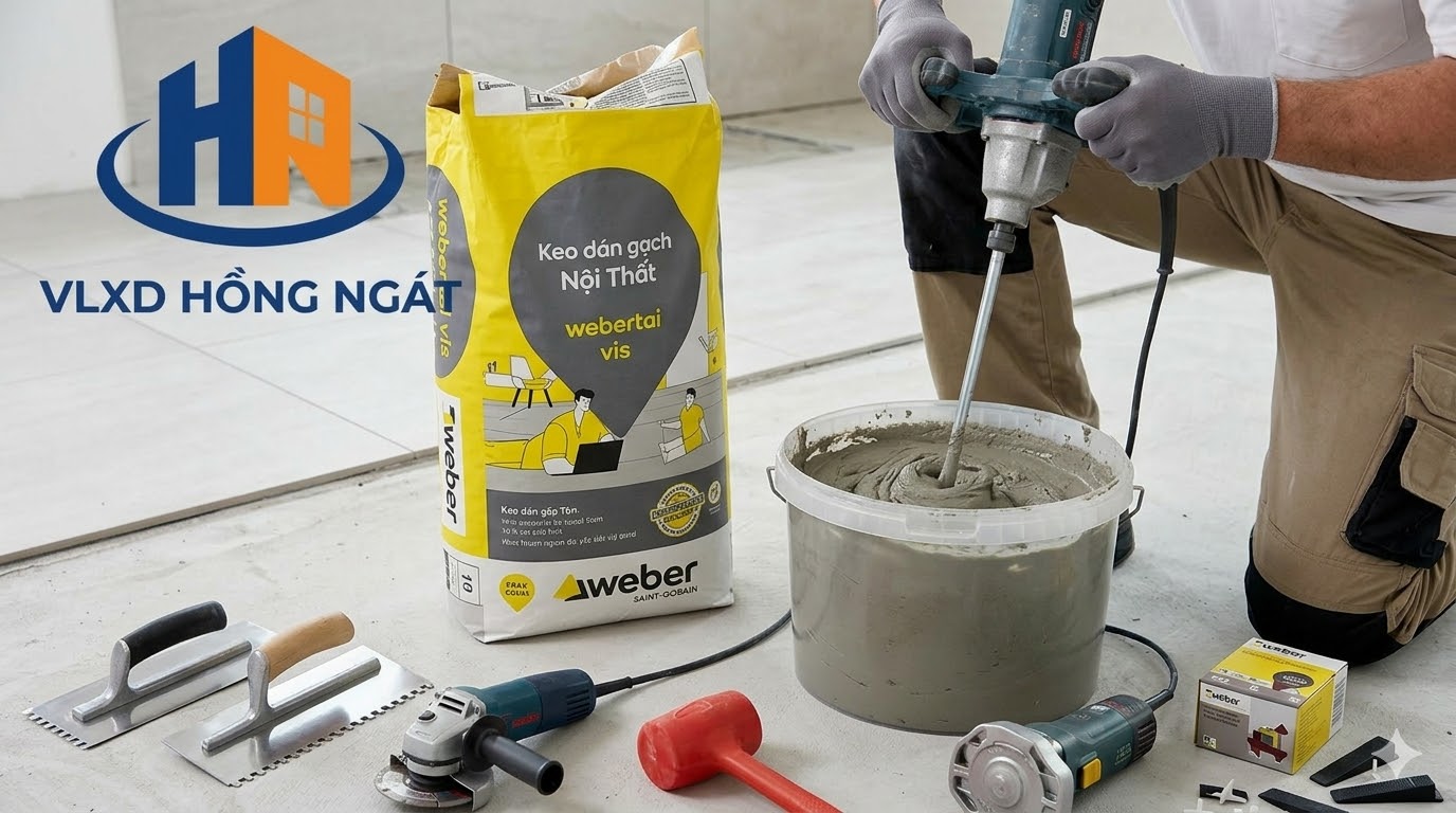 keo dán gạch cần giuộc - Thi Công Kep Dán Gạch