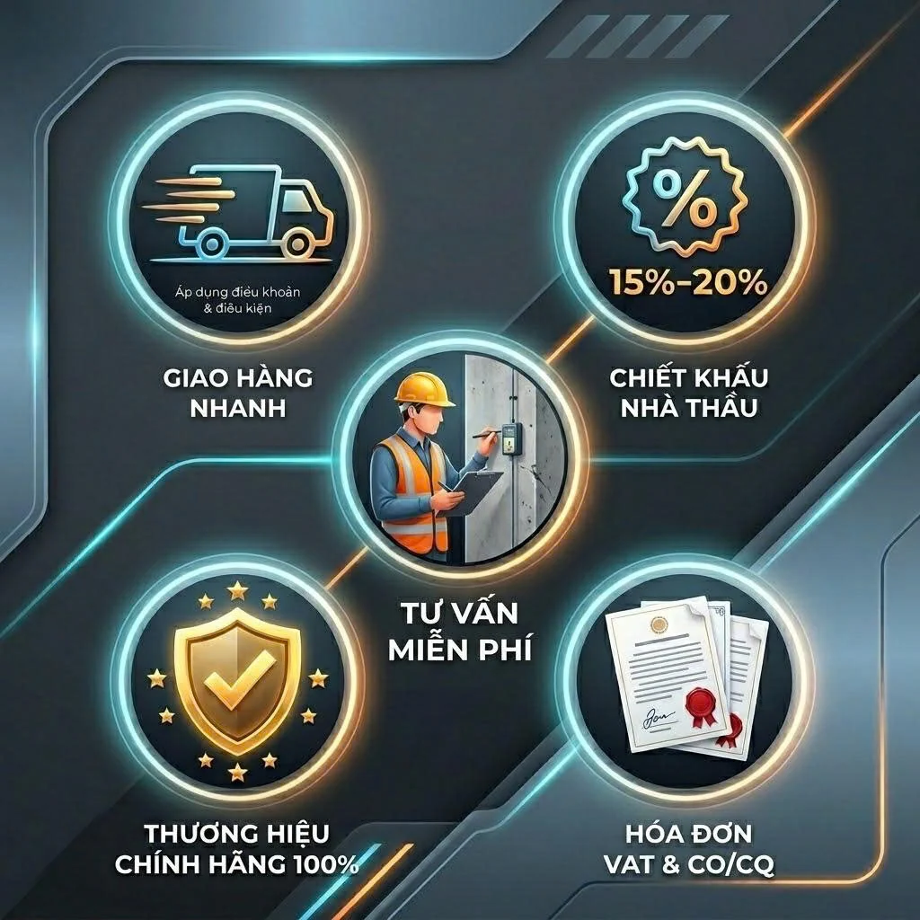 báo giá chống thấm nhà xưởng - tiêu chí đại lý cấp 1