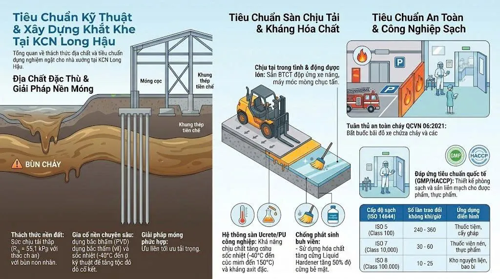 vật liệu xây dựng kcn long hậu - tiêu chuẩn ht