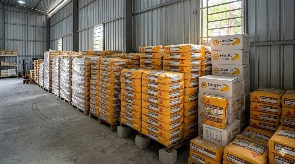 đại lý keo dán gạch quận 8 - tổng kho