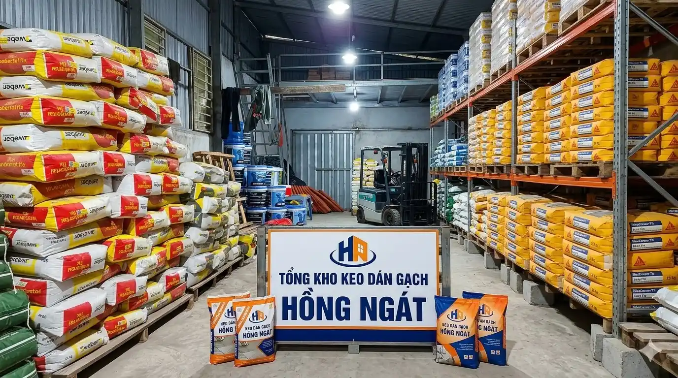 Đại Lý Keo Dán Gạch Cấp 1 - VLXD Hồng Ngát