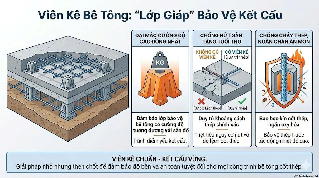 báo giá cục kê bê tông tp hồ chí minh - vai trò