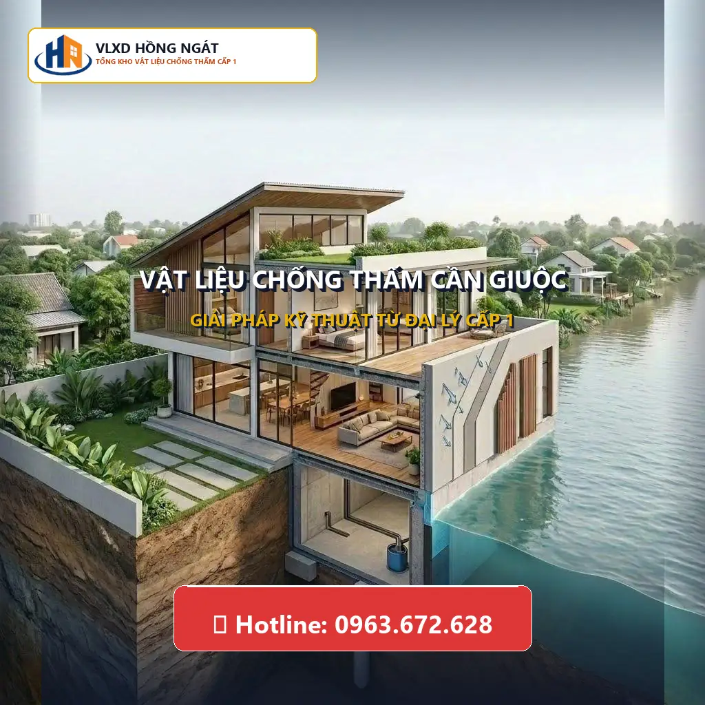 Vật Liệu Chống Thấm Cần Giuộc