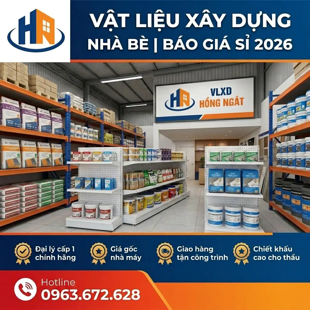 Đại Lý Vật Liệu Xây Dựng Uy Tín Tại Quận 7 - Nhà Bè