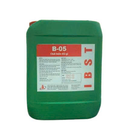 CHẤT BIẾN ĐỔI TẨY RỈ B05 TẠI VLXD HỒNG NGÁT NHÀ BÈ 